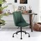 Homeroots Green and Black Adjustable Height Swivel Rolling Office Chair 568087 - alternate 3