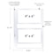 C-Line Products 8-1/8" x 11-1/4" Clear 35mm Ring Binder 5 x 7 Photo Storage Pages, 50/BX 52564 - alternate 2