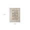 Homeroots 9' X 12' Gray and Orange Floral Stain Resistant Indoor Outdoor Area Rug 531495 - alternate 5