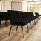 Flash Furniture Black Dot Fabric Church Chair, PK4 4-FD-CH0221-4-GV-S0806-GG - alternate 4