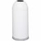 Safco 15 gal. Stainless Steel, Galvanized Steel Round Trash Can, White 9639WH - alternate 1