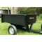 Milwaukee Hand Trucks Milwaukee 10 Cu. ' 750 Lb. Steel Tow-Behind Garden Cart LDT1002BM - alternate 3