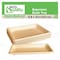 Ecoquality 0.8L Compostable Natural Sugarcane Bagasse No Lid Small Take Out Sushi Serving Tray, 200PK EQ08LSUSHINL-200 - alternate 4