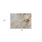Homeroots 2' X 3' Beige Abstract Washable Non Skid Indoor Outdoor Area Rug 559667 - alternate 3