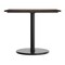 Flash Furniture 36" Square Tabletop, Seamless Surface Technology, Dark Brown with 24" Black Round Table Height Base ST-SQ36-WBR-TR24-GG - alternate 3