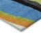 Homeroots 5' X 8' Denim Blue Copper And Green Abstract Washable Indoor Outdoor Area Rug 600961 - alternate 6