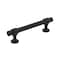 Amerock Winsome 3-3/4 in 96 mm Center-to-Center Matte Black Cabinet Pull BP36766FB - alternate 1