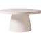 Leisuremod Dune Modern Round Side Table - Weather-Resistant Fiberstone Indoor/Outdoor Table DCT32GR - alternate 5