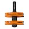 Cmt TENON CUTTING ROUTER BITS D=3x1-3/4in S=1/2in 800.628.11 - alternate 3