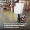 3M Floor Tape Applicator, Red, Max. Tape W 4" M-1 - alternate 5