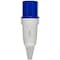 Walther-Werke Pin and Sleeve Plug, 60A, 3Ã¸ 250 or 230, 3 Phase, 3 Pole, Blue, Screw Terminals Wire Connection Type 260409 - alternate 6