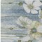 Homeroots 5' X 8' Denim Blue And Sky Blue Floral Washable Indoor Outdoor Area Rug 582747 - alternate 6