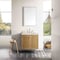 James Martin Vanities Laurent 30" Single Vanity, Light Natural Oak, w/ 3 CM Siberian Silestone Top 545-V30-LNO-3SFR - alternate 4