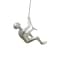 Homeroots Set of Two Silver Resin Climbing Man Hanging Dimensional Sculpture, 2PK 544458 - alternate 1