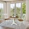 Whitewood Industries Rectangular Extension Dining Table W/ 2 Chairs, 36 in W, 30.1 in L, 48 in H, Parawood, 3 K79-36RXT-23B-C613-2 - alternate 2