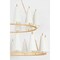 Corbett Lighting Tirana 54.75 in. Chandelier Vintage Gold Leaf 480-55-VGL - alternate 4