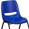 Flash Furniture Navy Stack Chair-Black Frame, PK5 5-RUT-12-NVY-BLACK-GG - alternate 5