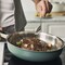 Zwilling Pure 11-inch Stainless Steel Fry Pan, Green 1028863 - alternate 3
