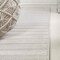 Jonathan Y Anders High-Low MidCentury Modern Arch Stripe Two-Tone White/Cream 3 ft. x 5 ft. Area Rug SCN107B-3 - alternate 6