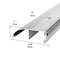 M-D Building Products 3-3/8 in. x 1 in. x 72 in. Silver Aluminum and Vinyl High-Profile Outswing Door Threshold 08656 - alternate 2