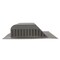 Gaf Master Flow 60 sq. in. NFA Aluminum Slant Back Roof Louver Static Vent, Shingle Match Weathered Wood SSB960ASMWW - alternate 4