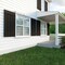 Ekena Millwork Rustic Four Board Spaced Board-n-Batten Knotty Pine Faux Wood Shutters, 23 1/2W x 32H, PR SHUBSS23X32KPPR - alternate 9
