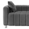 Homeroots 30" Gray Fabric Sofa 568286 - alternate 3