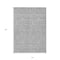 Homeroots 10' X 14' Gray Silver And Ivory Floral Washable Indoor Outdoor Area Rug 582349 - alternate 3