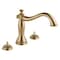 Delta Cassidy Roman Tub Trim - Less Handles T2797-CZLHP - alternate 2