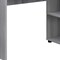 Homeroots 46" Gray L Shape Computer Desk With Two Drawers 333481 - alternate 3