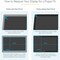 Startech.Com 22-inch 16:9 Computer Monitor Privacy Filter, Anti-Glare Privacy Screen/Shield w/51% Blue Light 2269-PRIVACY-SCREEN - alternate 1