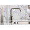 Kingston Brass Bridge Kitchen Faucet with Brass Sprayer, Polished Nickel KS8286DLBS - alternate 3