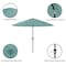 Pure Garden 10-Foot Outdoor Patio Umbrella with Auto-Tilt, Dusty Green 50-LG1043B - alternate 4