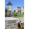 Z-Lite Tiberius 6 Light Outdoor Pier Mounted Fixture, Black/Clear Seedy, 12 In W x 36.5 In H 5017PHXLS-SQPM-BK - alternate 5