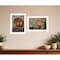 Homeroots Set Of Two Candle Light and Flowers 1 White Framed Print Wall Art, 2PK 407118 - alternate 5
