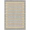 Homeroots 5' X 8' Gray And Silver Striped Washable Indoor Outdoor Area Rug 610469 - alternate 6