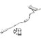 Bre Exhaust Exhaust System, Aluminized Steel; With Muffler; 2-1/4 Inch Pipe Diameter; Single Exhaustdual 106-0504 - alternate 1