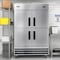 Koolmore 54 in. Commercial Stainless Steel Solid Half Door Reach-In Refrigerator 47 cu. ft. RIR-2D-SSHD - alternate 3