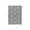 Homeroots 3' X 5' Gray And Ivory Geometric Washable Indoor Outdoor Area Rug 612875 - alternate 6