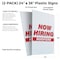 Signmission Roofers, Plastic Signs Only 24 Inch x 36 Inch, Corrugated Plastic, 2PK CSB-2436-2PACK-ROOFERS - alternate 2