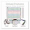 Global Printed Products Deluxe Teacher's Academic Planner, Weekly/Monthly, 11 x 8.5, Multicolor Rainbow Cover DTP-0001-U22-S - alternate 2