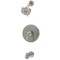 Symmons Elm Single Handle Wall Mounted Tub and Shower Trim Kit with Diverter Lever (Valve Not Included) 5592STN15TRM - alternate 1