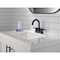 Peerless Precept Two Handle Centerset Lavatory Faucet Matte Black P2530LF-BL - alternate 3
