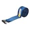 Mytee Products Winch Straps 4inx30ft Blue HD Tie Down w/Flat Hook WLL# 5400 lbs, 4in Cargo Control WS430B - alternate 4