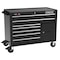 Proto 550 Series Rolling Tool Cabinet, 7 Drawer, Black, Steel, 50 in W x 25-1/4 in D x 41 in H J555041B-7BK-1S - alternate 1