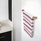 Homeroots 23in Traditional Solid Teak Towel Bar 475859 - alternate 5