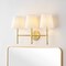 Jonathan Y Olivia 23" 3-Light Contemporary Traditional Candlestick Metal/Crystal LED Vanity, Brass Gold JYL9921A - alternate 6