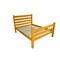 Homeroots Orange Solid Wood Queen Bed Frame 548166 - alternate 3