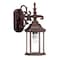 Homeroots Petite Brown Domed Hanging Glass Lantern Wall Light 398586 - alternate 3