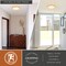 Vaxcel Aurelia 12-in Brushed Gold Contemporary Round LED Flush Mount Ceiling Light Alabaster Shade C0355 - alternate 7